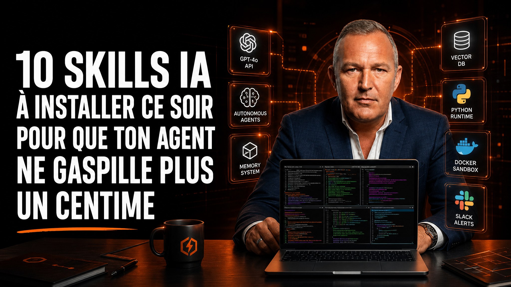 10 skills IA à installer ce soir pour que ton agent ne gaspille plus un centime