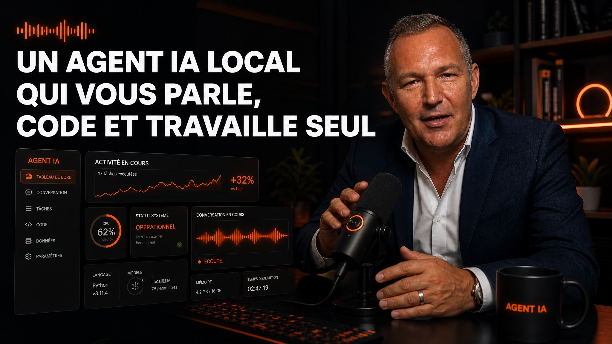 A Local AI Agent That Talks, Codes, and Works Alone