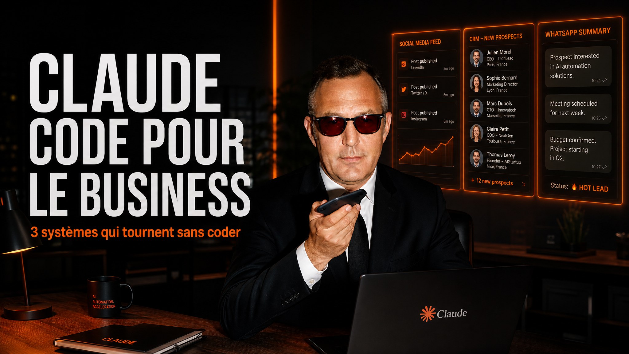 Claude Code for Business: 3 Systems That Run Without Code