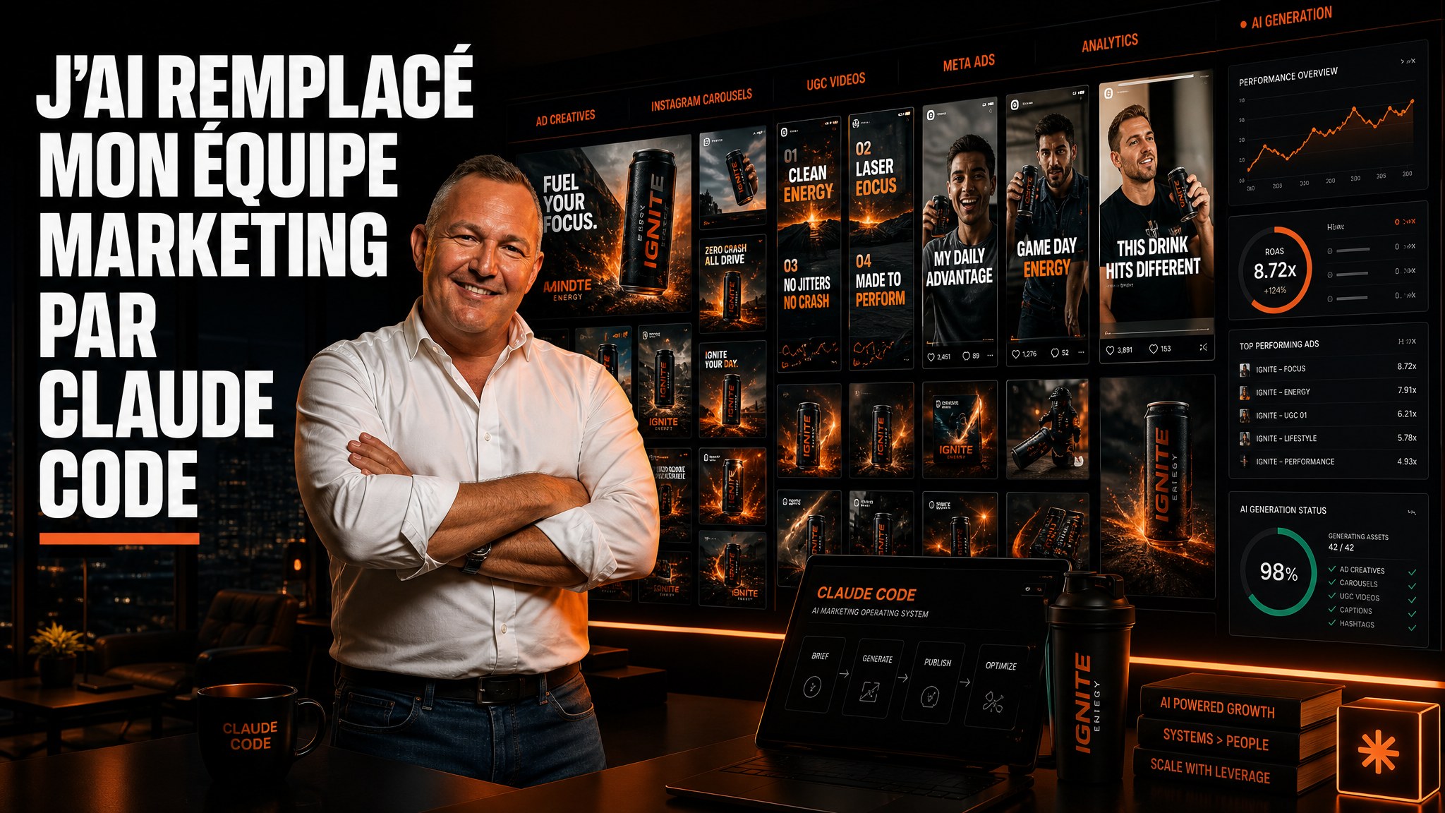 I replaced my whole marketing team with Claude Code
