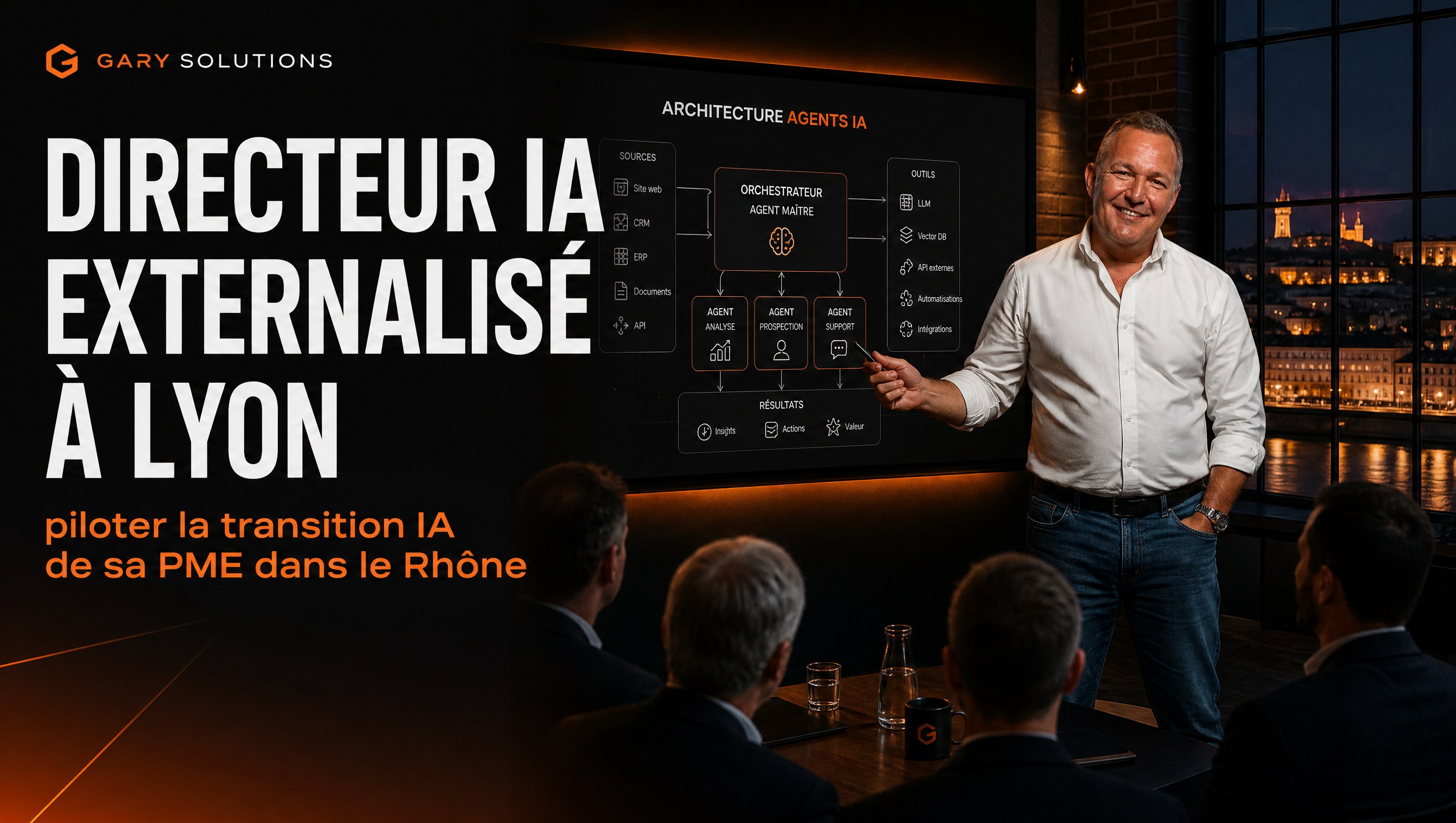 Fractional AI Director in Lyon: Steer AI Transformation for Rhône SMBs