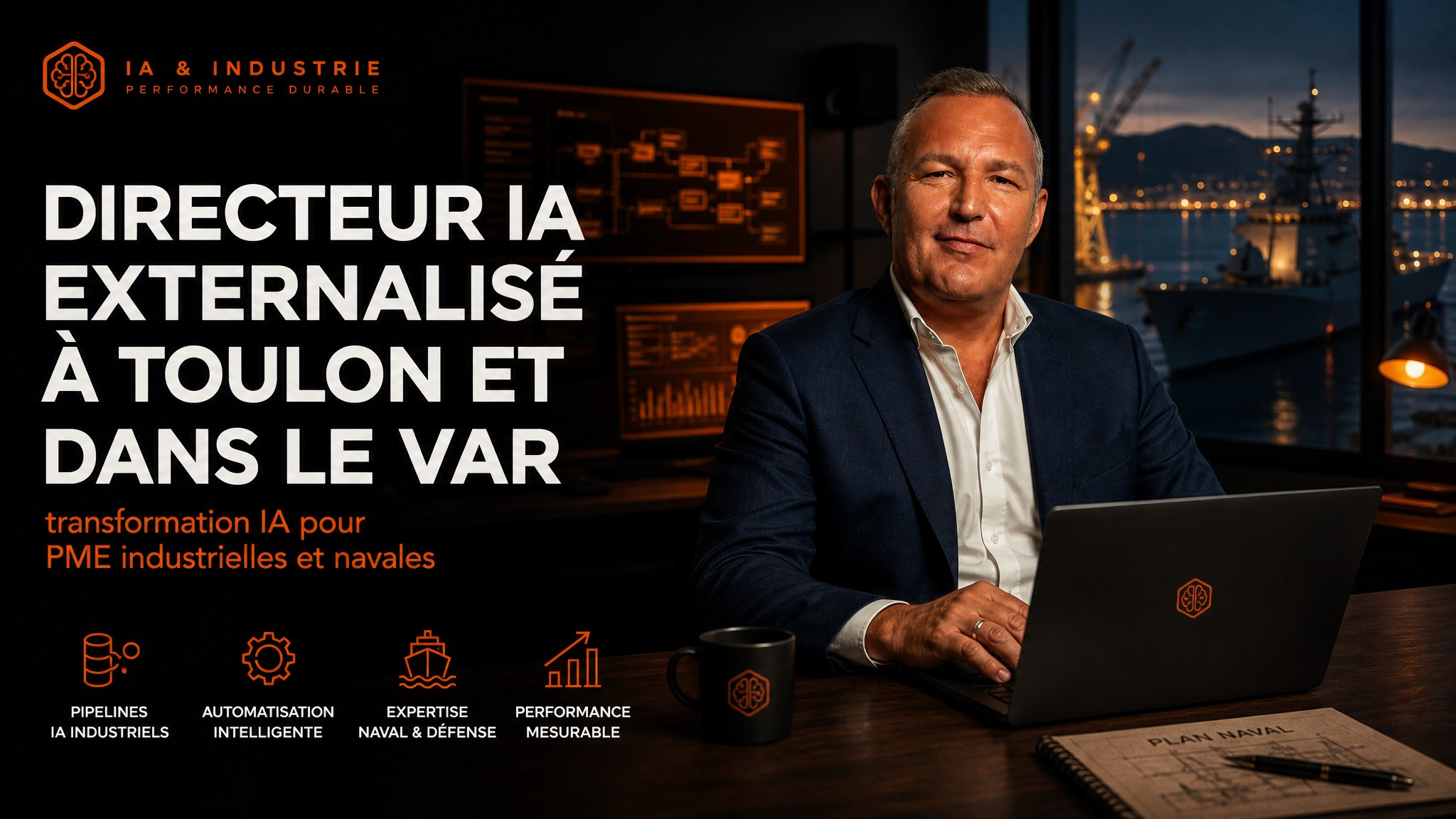 Fractional AI Director in Toulon & Var: AI Transformation for Industrial & Marine SMBs