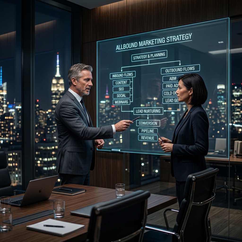 Marketing allbound en 2026 : la méthode stratégique pour un pipeline prévisible