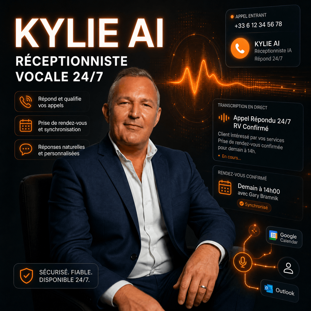 Kylie AI - Agent & Réceptionniste Vocal IA